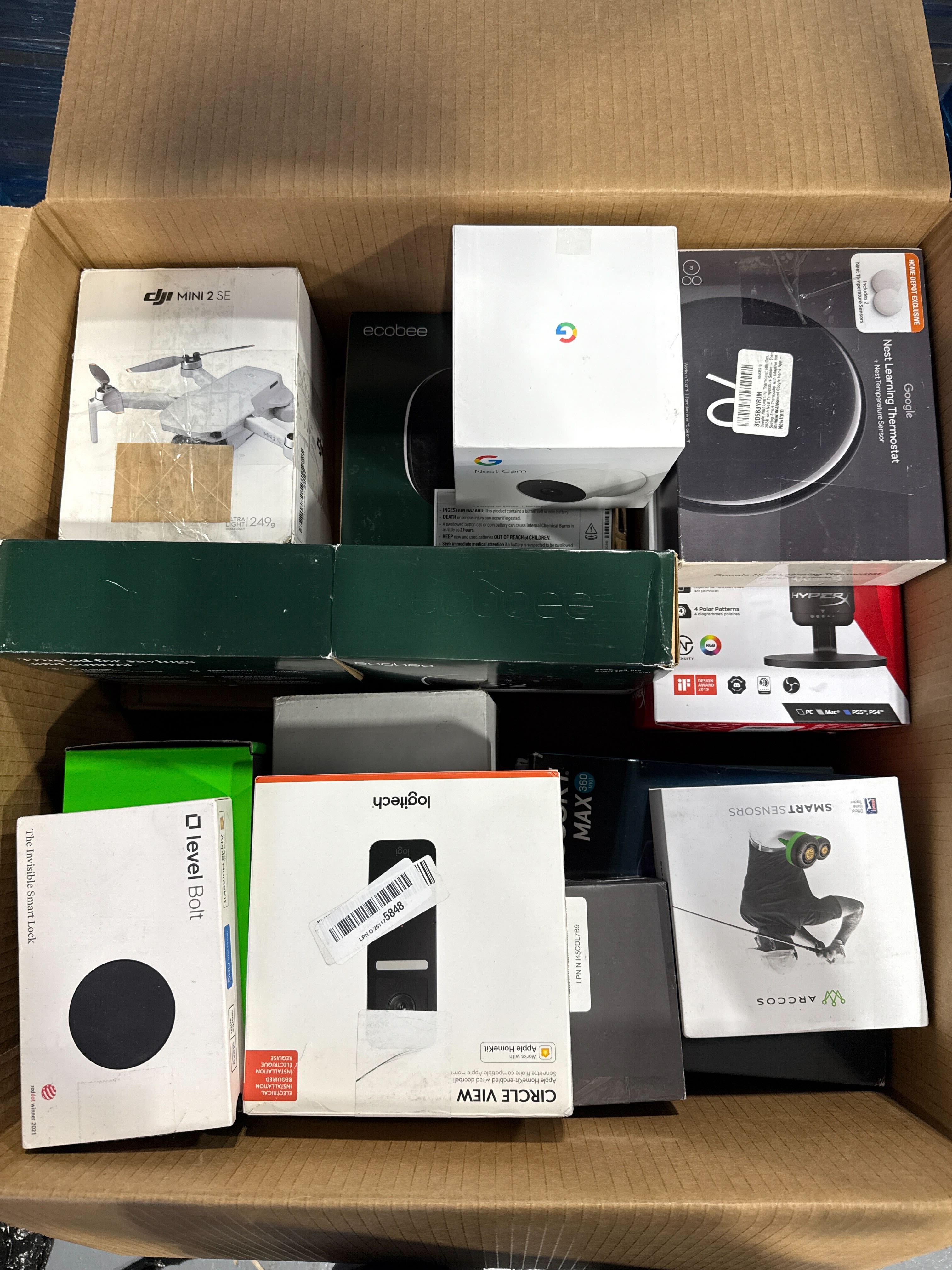 AMZ Electronics - 23 Items - $4,511.94 MSRP - BOX - RETURNS – Hitex ...
