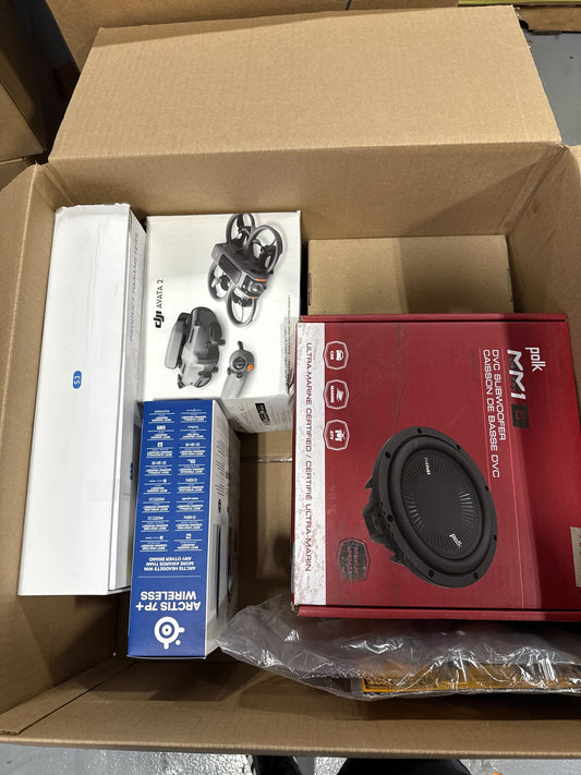 AMZ Electronics - 7 Items - $2,122.61 MSRP - BOX - RETURNS