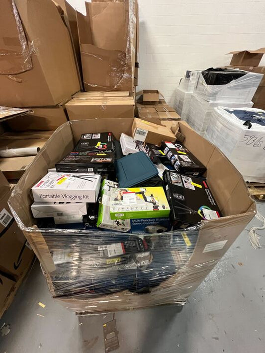 Pallet of Returns - Electronics -	91 items / MSRP $6,506.88 [BestBy]