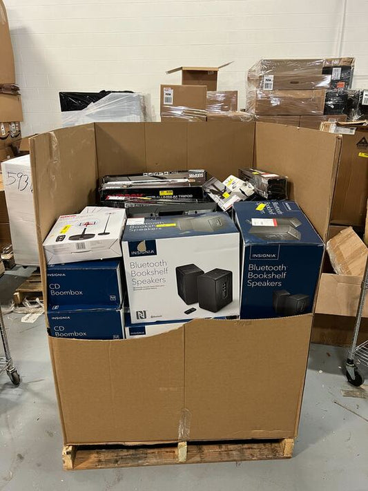 Pallet of Returns - Electronics - 76 items / MSRP $7,268.23 [BB]