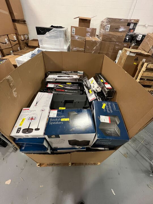 Pallet of Returns - Electronics - 74 items / MSRP $6,488.25 [BB]