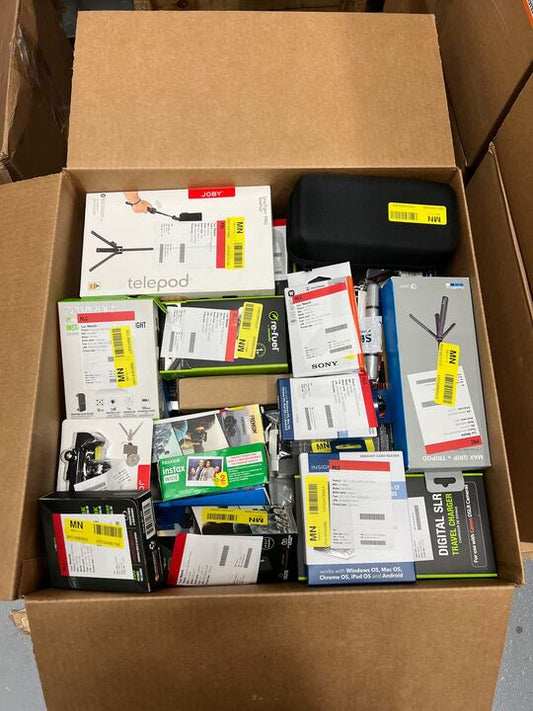 BOX OF RETURNS (Electronics) -  ITEMS 47 - MSRP $2,241.02