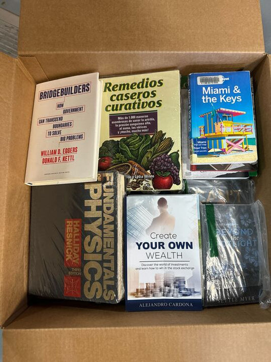 Amazon Books Box of Returns - Items: 60