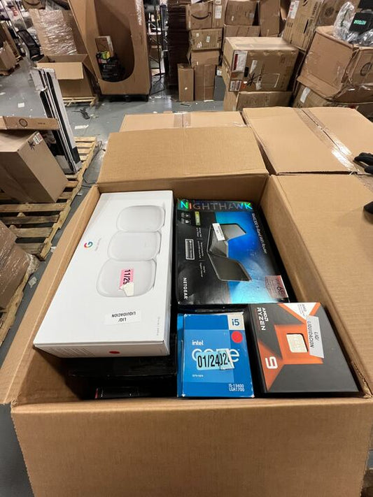Amazon Electronics Box of Returns - Items: 11 - MSRP: $3,289.93