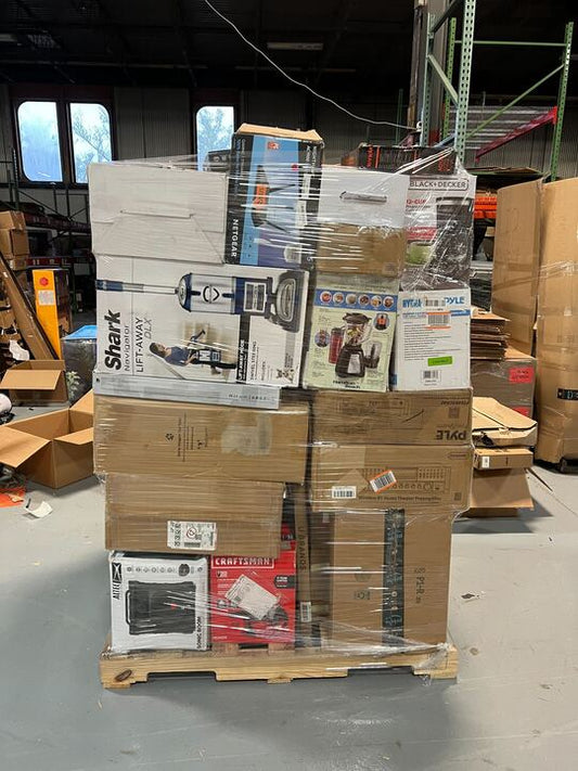 Pallet of Returns - Electronics - 	52 items / MSRP  $7,628.99[Amzon]