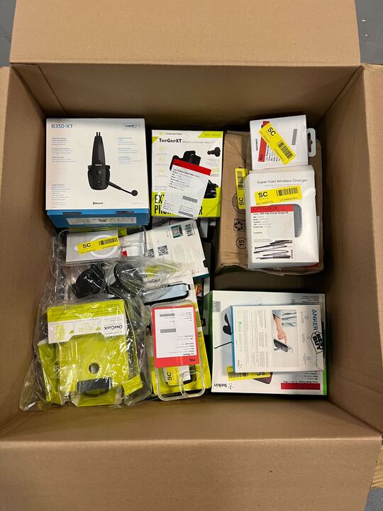 BOX OF RETURNS (Electronics) - ITEMS 24 - MSRP $1,356.79