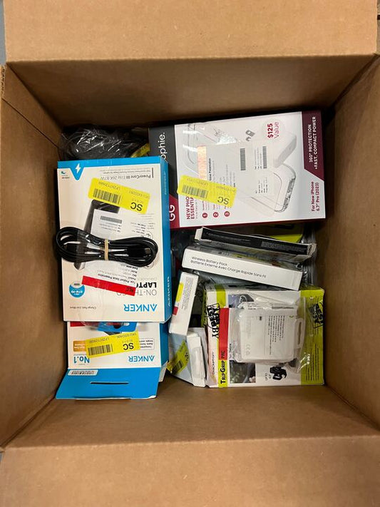 BOX OF RETURNS (Electronics) - ITEMS 24 - MSRP $1,512.79