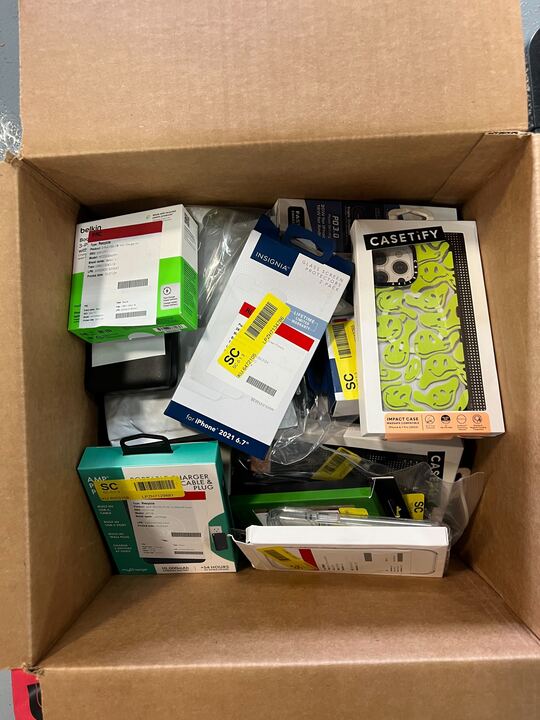 BOX OF RETURNS (Electronics) - ITEMS 29 - MSRP $1,345.67