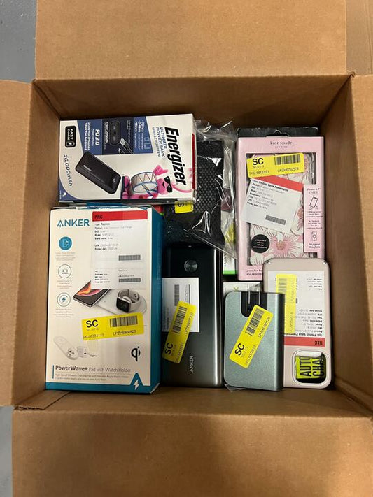 BOX OF RETURNS (Electronics) - ITEMS 31 - MSRP $1,597.73