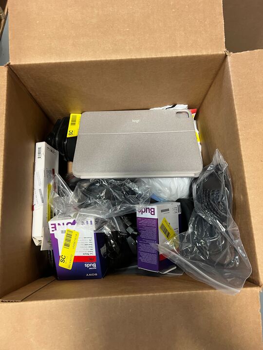 BOX OF RETURNS (Electronics) - ITEMS 11 - MSRP $1,624.89