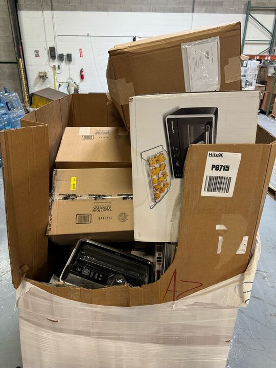 Pallet of Returns - Kitchen Appliances - 154items / MSRP $20,790- PALLETS: 3 [BB]