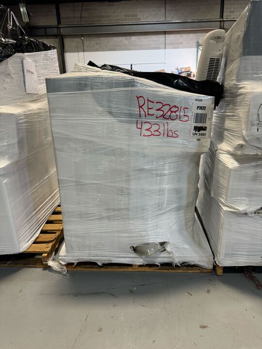 Pallet of Returns - Air Conditioners - ITEMS: 40 - MSRP: 12K (PALLETS: 3)